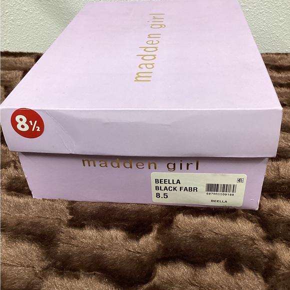 Madden girl BELLA BLACK size 8.5 - Picture 3 of 5